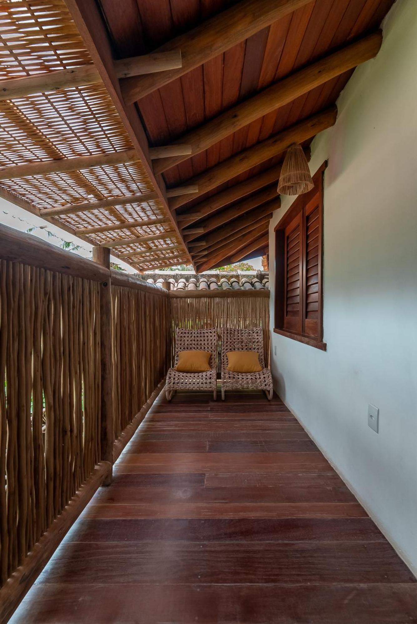 Pousada Cajueiro Trancoso Bagian luar foto